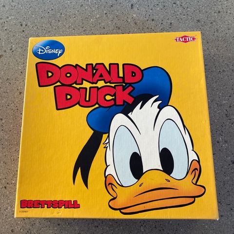 Donald Duck Brettspill Tactic fra 2009, ikke bruke, kun åpnet for å sjekke spill