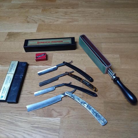 Barberknivsamling