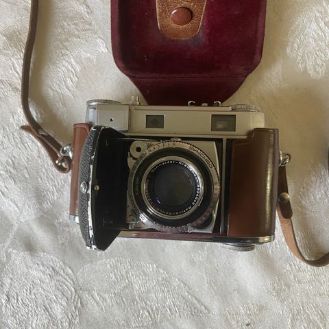 Kodak Retina IIIc Folding 35mm Film Kamera, i meget fin stand