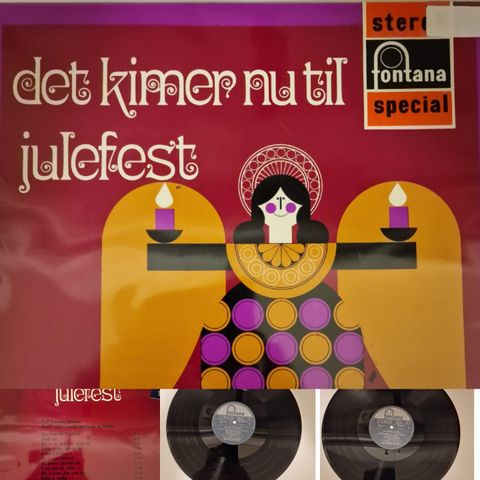 DET KIMER NU TIL JULEFEST 1968 - VINTAGE/RETRO LP-VINYL (ALBUM)