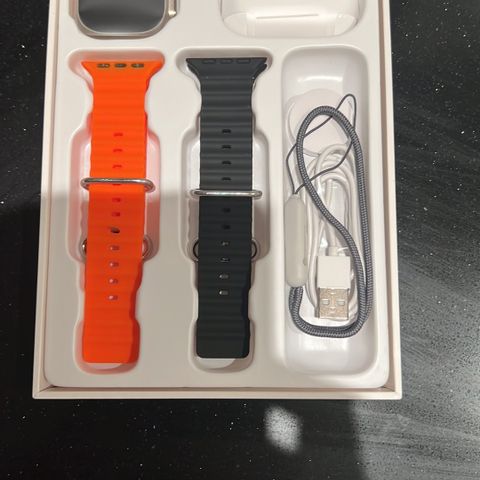 Haino Teko Germany GP8 Smart Watch Ultra with Two Set Strap & Wireless Earphone