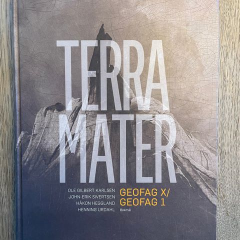 Terra Mater, Geofag 1