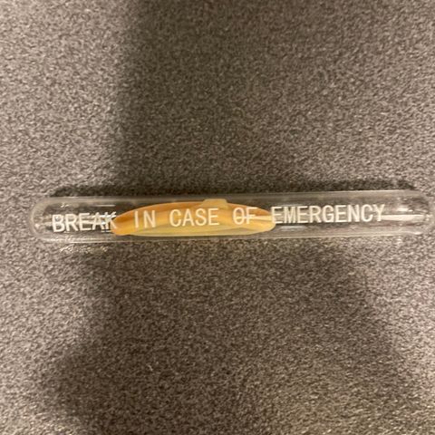 Break In Case of Emergency