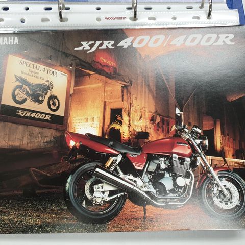 Yamaha XJR 400 1995 Brosjyre