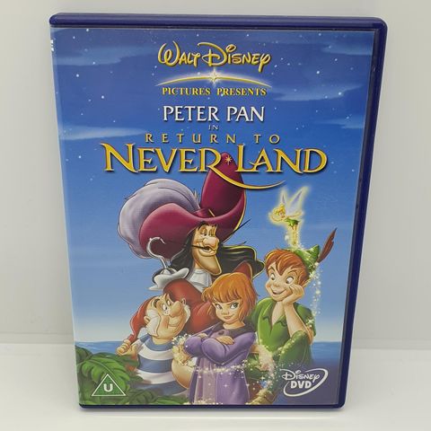 Peter Pan in Return til Neverland. Dvd