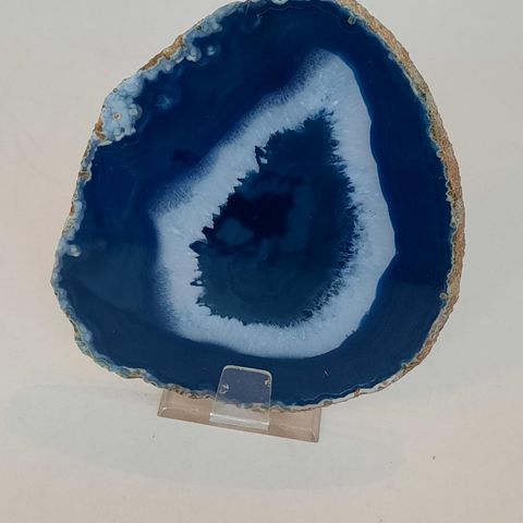 Pen skive av bergart / Mineral / Geode