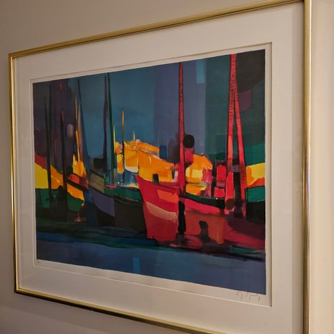 Marcel Mouly litografi