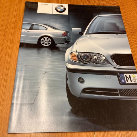 BILBROSJYRE - BMW 3-SERIEN - 2001