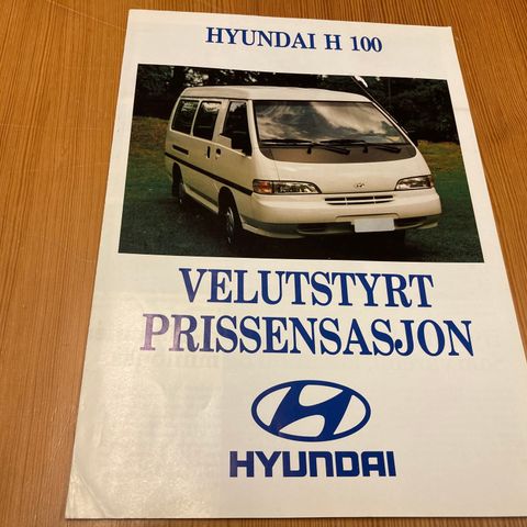 BILBROSJYRE - HYUNDAI H 100 - 1994