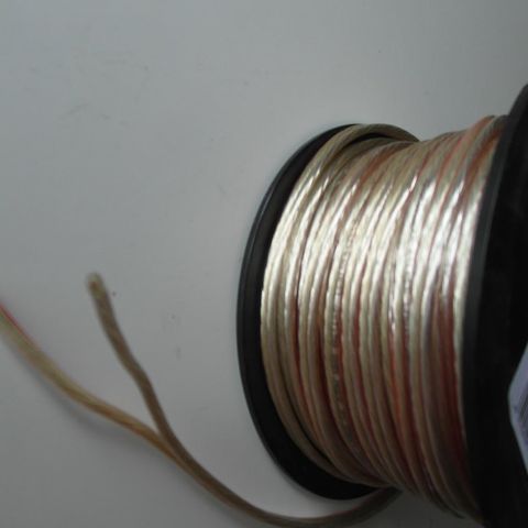 Sølvbelagt kobber høyttaler kabel hel rull