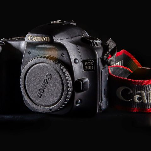 Canon EOS 30D med utstyr