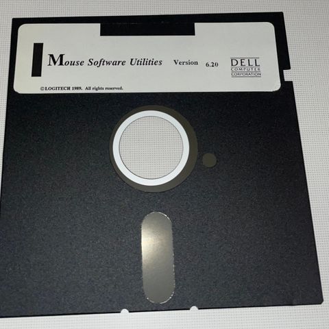 vintage floppy DELL