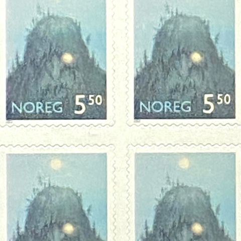 Norge 2003 Norske eventyr IV 1/2 hefte NK 1498 Postfrisk