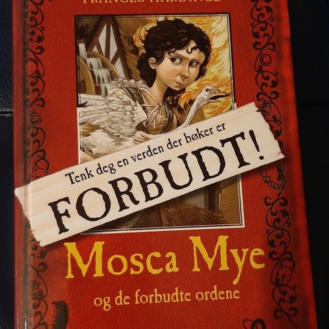 Mosca Mye og de forbudte ordene (Frances Hardinge) - kan sendes