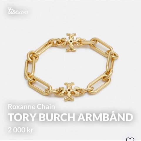 Tory Burch armbånd