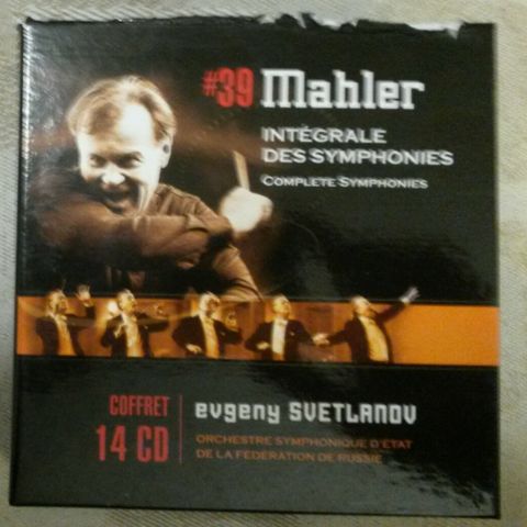 Mahler: Symfonier #1-9 (14cd) Svetlanov