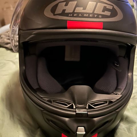 HJC mc-hjelm str s (knapt brukt) FG-ST