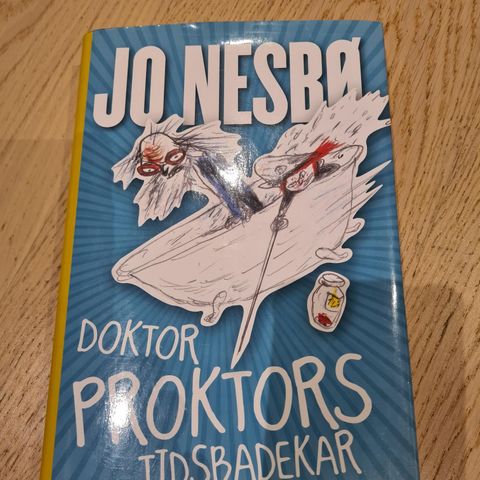 Doktor Proktors Tidsbadekar bok -Jo Nesbø