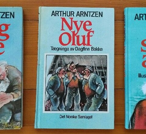 Oluf med Arthur Arntsen, 3 bøker, et stykke nordnorsk kulturhistorie.