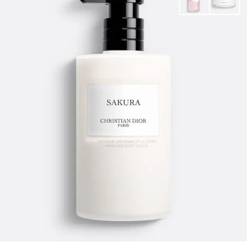 Christian Dior - Sakura Hand & Body Lotion