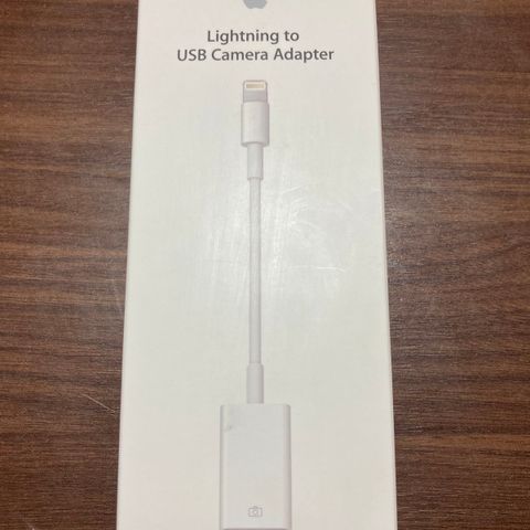 Lightning til USB kamera adapter