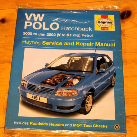 HAYNES Verksteds bok VW POLO