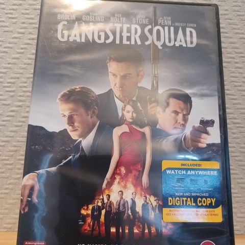 Gangster Squad - Drama / Gangsterfilm (DVD) –  3 filmer for 2