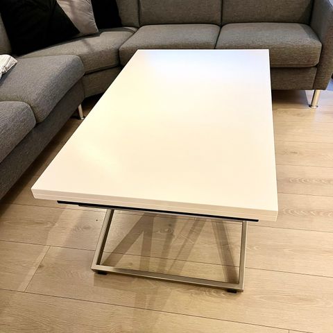 Stuebord OG spisebord / kjøkkenbord (hev/senk)
