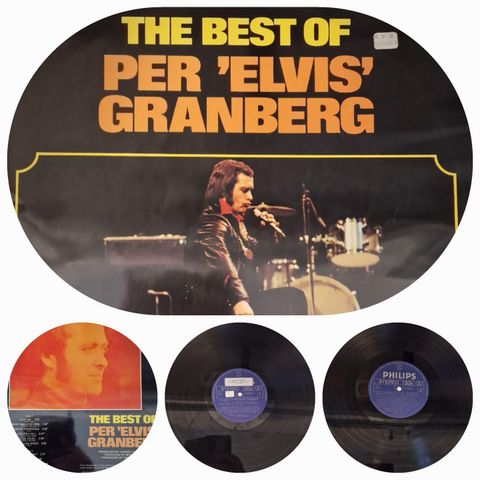 THE BEST OF PER "ELVIS " GRANBERG 1973 - VINTAGE/RETRO LP-VINYL (ALBUM)