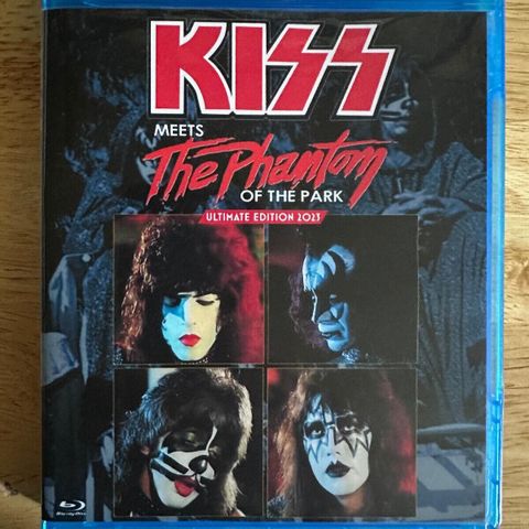 KISS  - Meets the Phantom of the park ønskes kjøpt på blue ray.