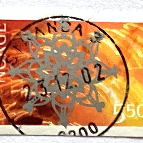 Norge 2002 Julefrimerker  NK 1486 Stemplet