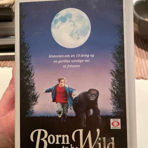 Walt Disney born to be wild vhs film