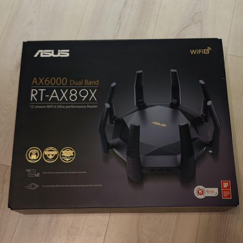 Asus AX89X router