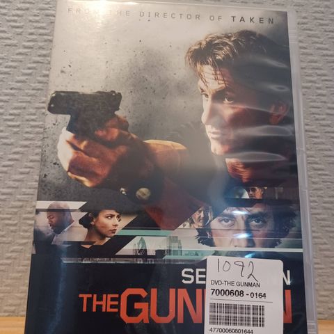 The Gunman - Action / Drama (DVD) –  3 filmer for 2