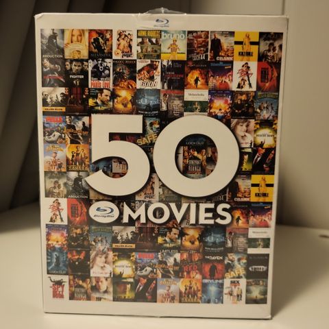 50 blu-ray Movies collection NY!