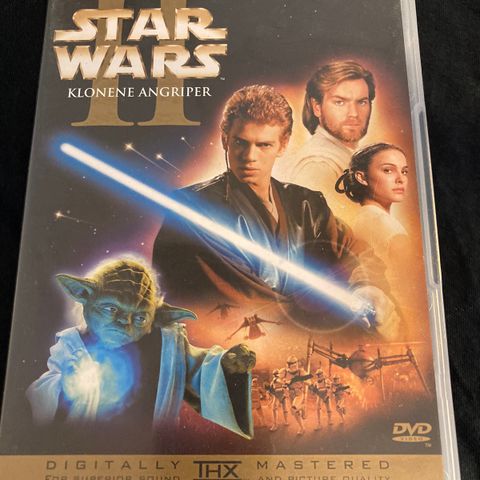 Star Wars Klonene Angriper (2 DVD)