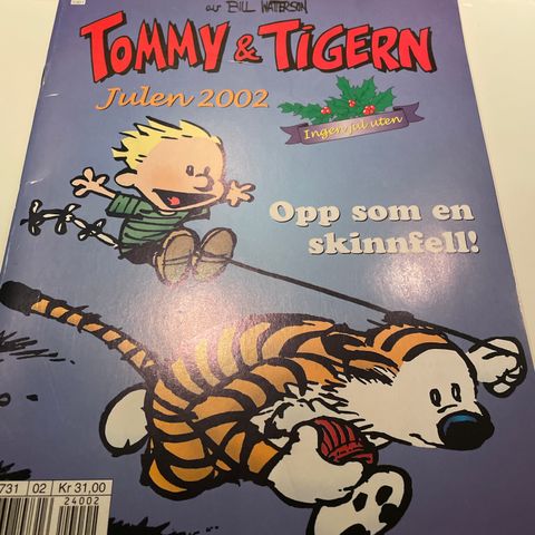 Tommy og tigeren julehefter 2002