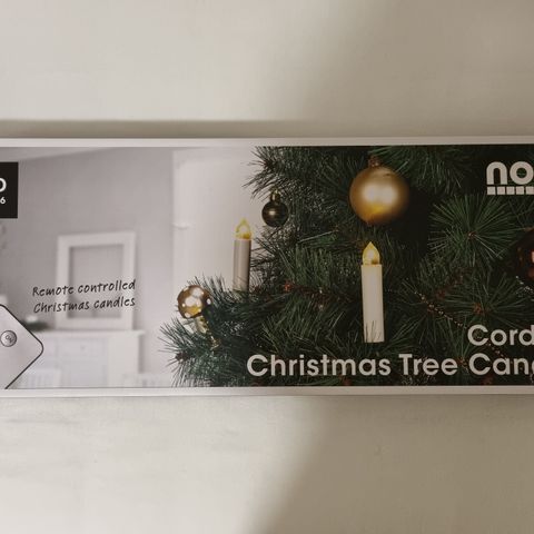 Northlight LED Juletrebelysning Trådløs med Fjernkontroll 16 lys