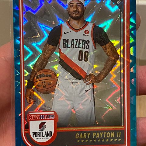 NBA Basketballkort Gary Payton II Teal Explosion 2022-2023 Panini NBA Hoops