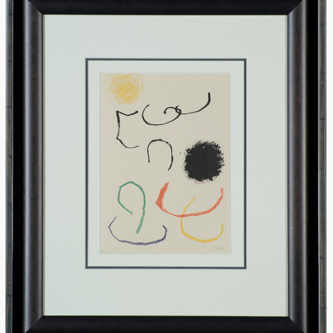 Joan Miró-Victor Vasarely-Jan Groth-Vibeke Tandberg-James Bullough og flere