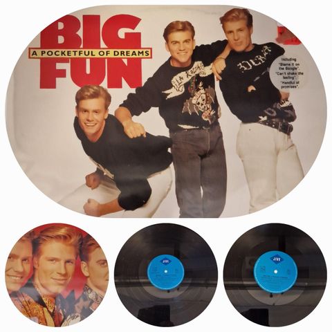 BIG FUN/A POCKETFUL OF DREAMS 1989 - VINTAGE/RETRO LP-VINYL (ALBUM)