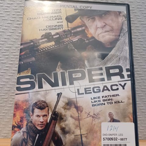 Sniper: Legacy - Thriller / Action (DVD) –  3 filmer for 2
