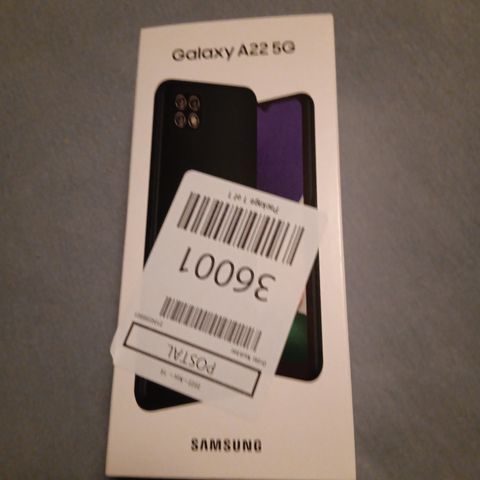 Samsung a22,5g,128gb,ubrukt!