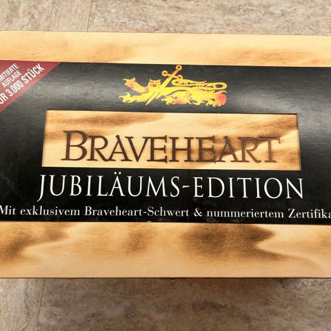 Braveheart Jubiläums Edition - treboks