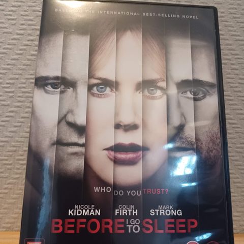 Before I Go to Sleep - Mystikk / Thriller (DVD) –  3 filmer for 2