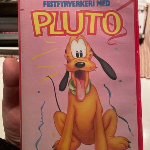 Walt Disney Pluto vhs film