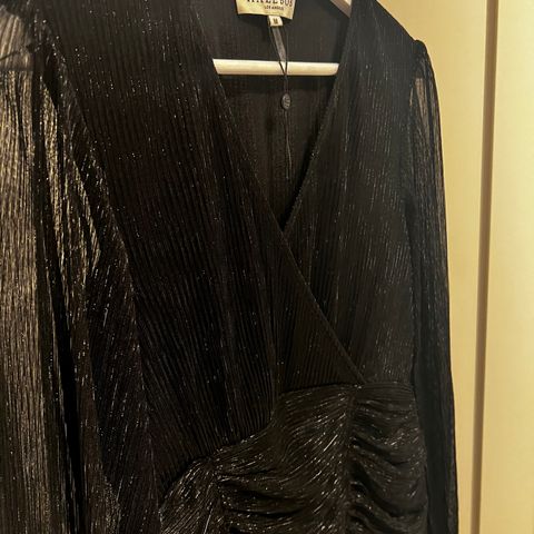 Hale Bob kjole i sort shimmer - ny!