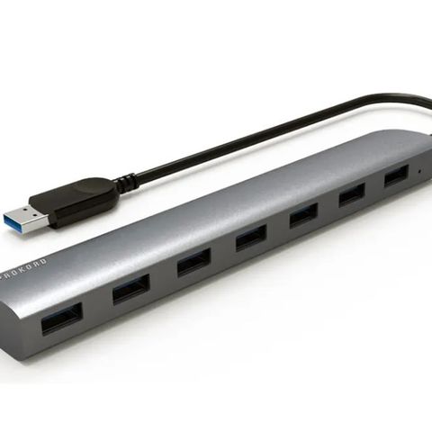USB Hub - USB 3.0 To Hub 7-Port - ny/ubrukt