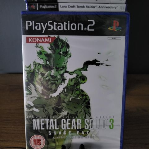 Metal Gear Solid 3: Snake Eater. Factory sealed
