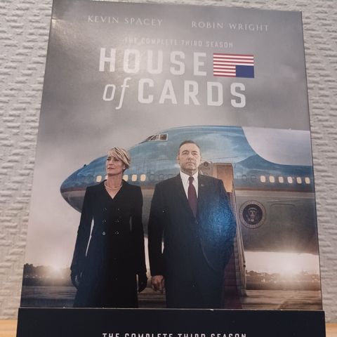 House of Cards Sesong 3 - Drama (DVD) –  3 filmer for 2